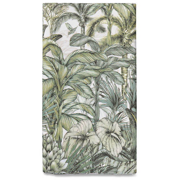 Blokker tafelkleed papier Vintage Tropical - 138 x 220 cm