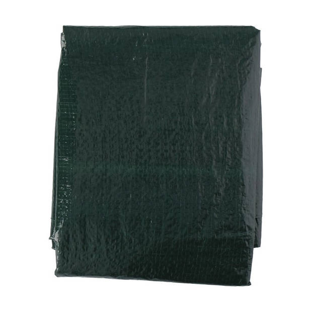 1x Tuinstoelhoes zwart 66 x 66 x 66/107 cm waterafstotend - Tuinstoelhoes