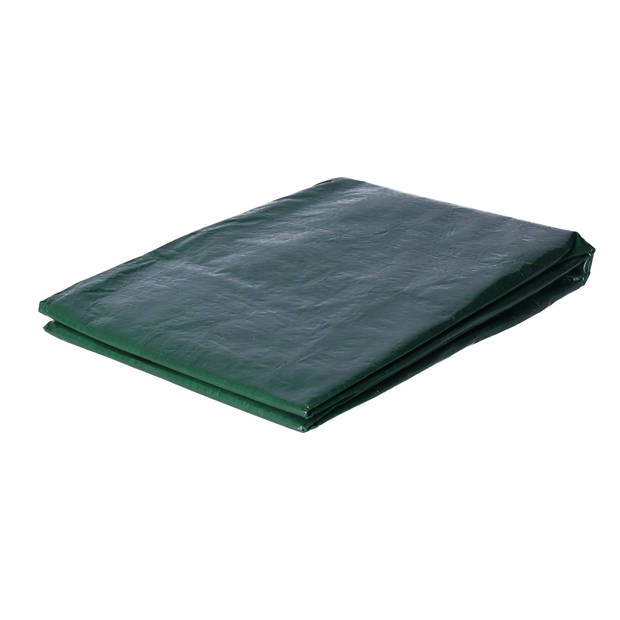 4x Tuinstoelhoes zwart 66 x 66 x 66/107 cm waterafstotend - Tuinstoelhoes