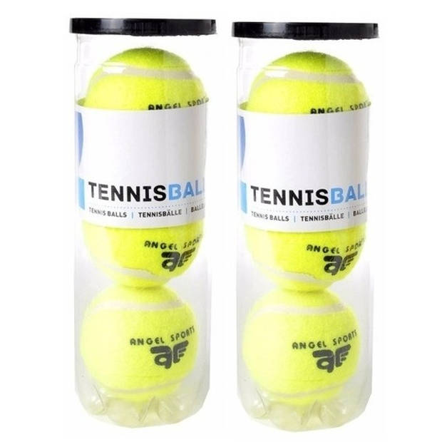 Tennisballen in koker 6 stuks - Tennisballen