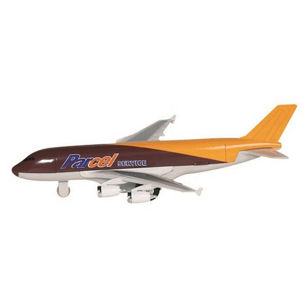 Speelgoed vracht vliegtuig 20 cm - Speelgoed vliegtuigen