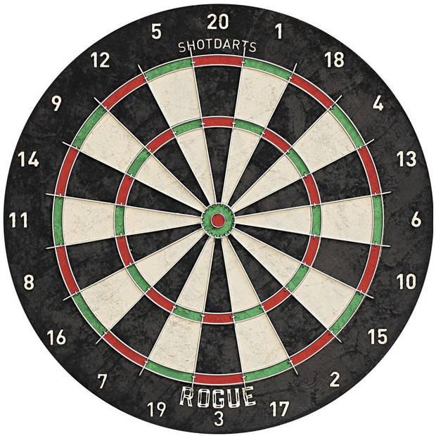 Bulls Classic dartbord set met 2 sets dartpijlen 23 grams - Dartborden