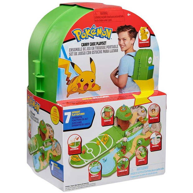 Pokémon uitklapbare speelset junior 15,2 x 18,4 cm groen