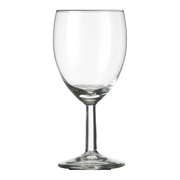 6x Luxe witte wijn glazen 240 ml Gilde - Wijnglazen