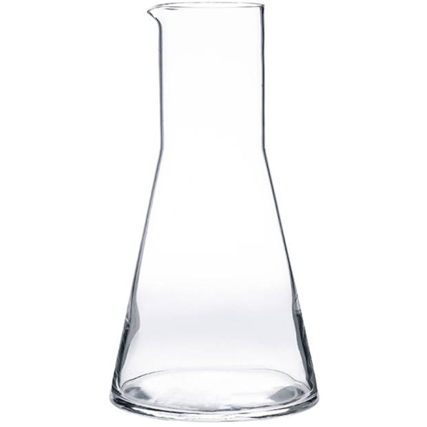 1x Glazen water karaffen van 1 L Conica - Karaffen