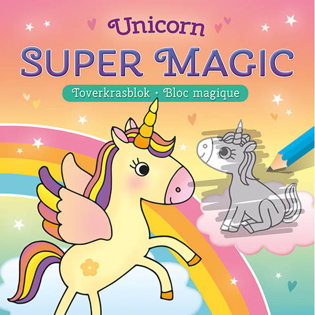 Deltas Unicorn Super Magic Toverkrasblok