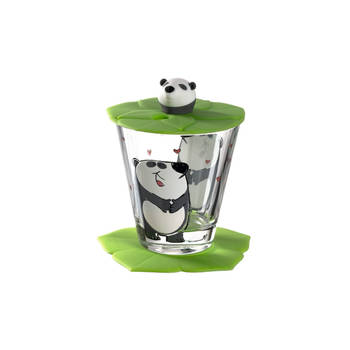 Leonardo Kinderglas Set Bambini Panda 215 ml - 3-Delig