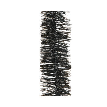 Guirlande lametta d7,5h270 cm zwart