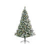 Everlands Kerstboom Imperial Pine snowy 180cm+LED groen