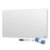 Emaille whiteboard zonder rand - 90x120 cm