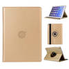HEM iPad Hoes geschikt voor iPad 2 / 3 / 4 - Goud - 9,7 inch - Draaibare hoes - iPad 2/3/4 hoes - Met Stylus Pen