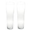 2x Steelbloemen conische vaas glas 60 cm - Vazen