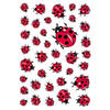 111x Lieveheersbeestje dieren stickers - kinderstickers - stickervellen - knutselspullen