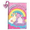 Sweet Dreams dagboek eenhoorns/unicorns met glitter - Dagboeken