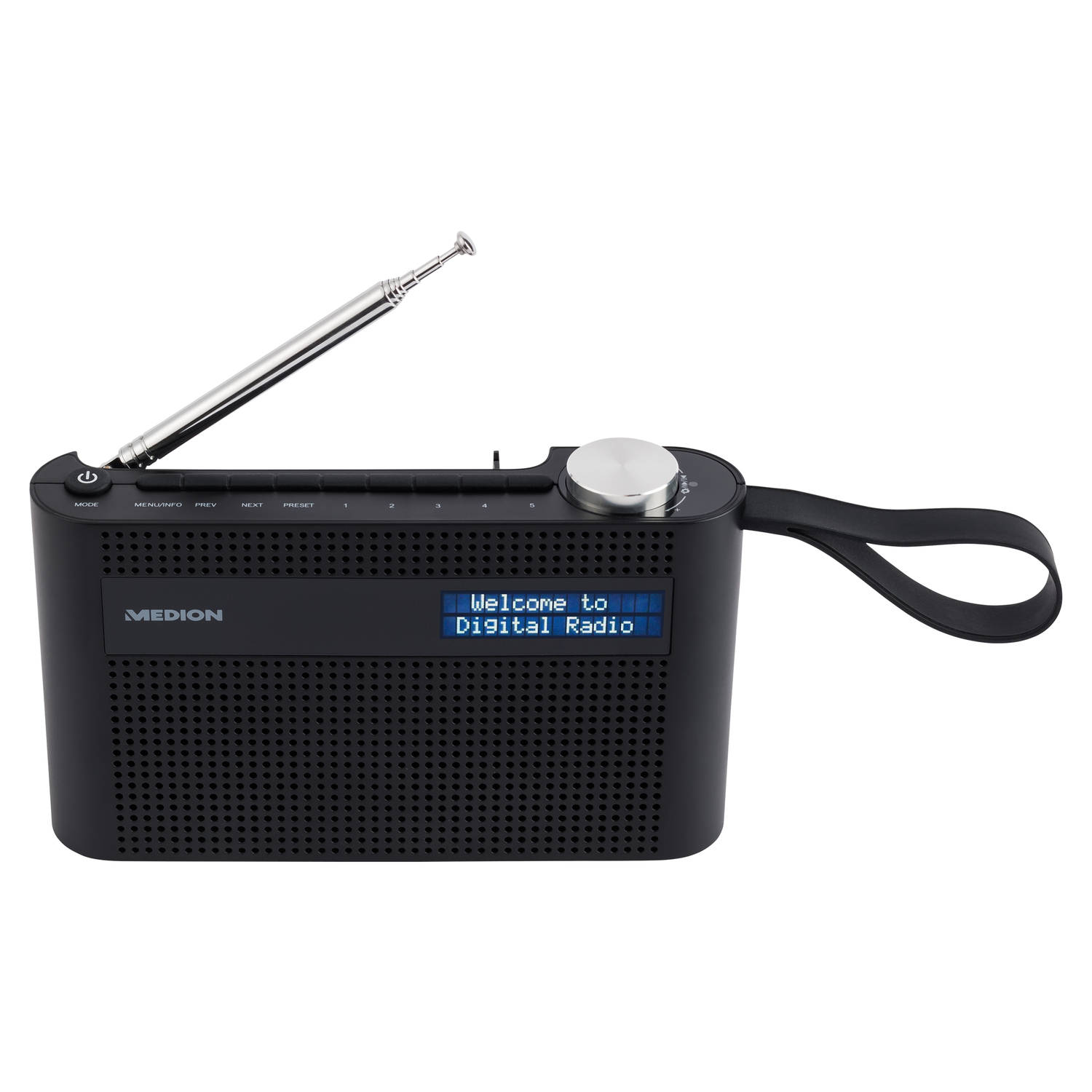 Kind overdracht Frustratie MEDION E66325 - DAB+ Draagbare Radio met Bluetooth - Zwart | Blokker