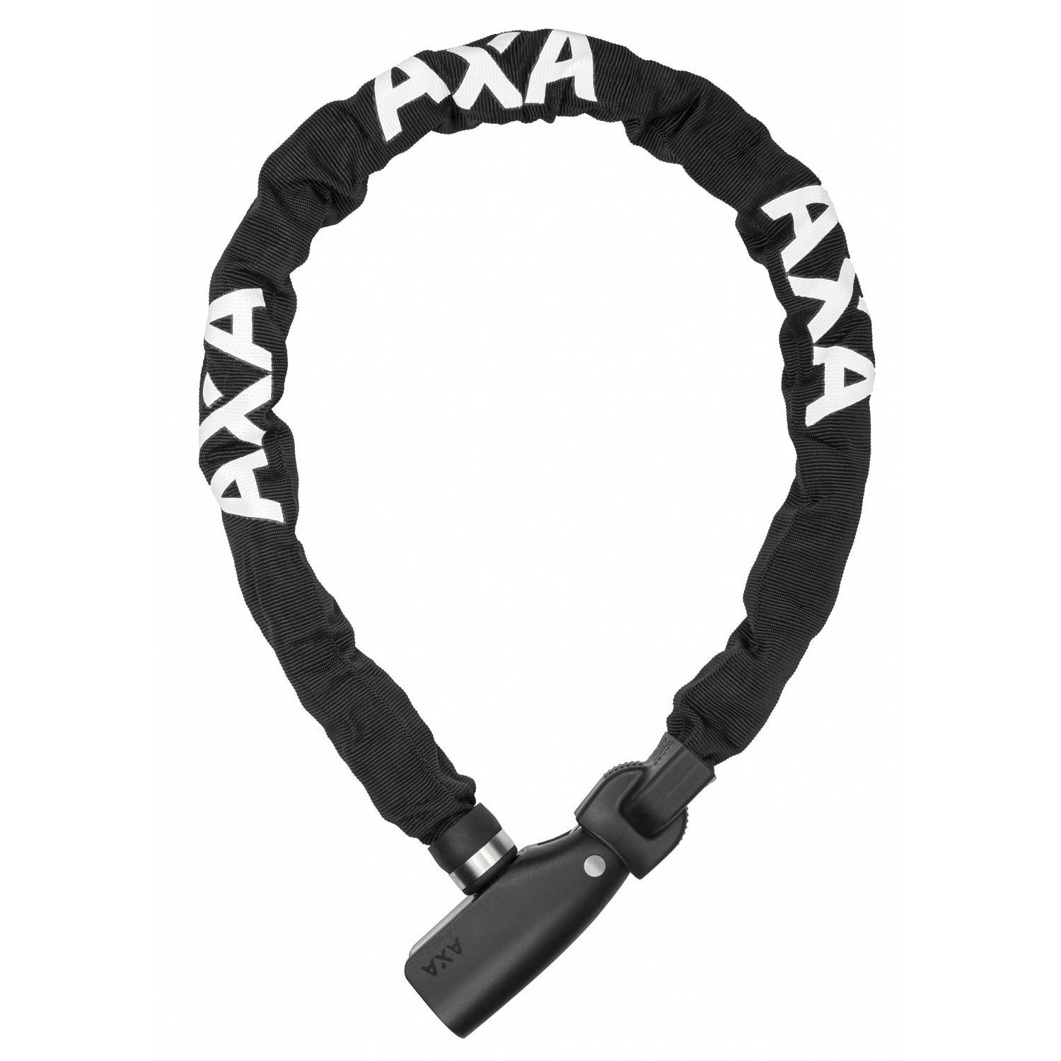 AXA kettingslot Absolute 8 mm x 110 cm staal/polyester zwart