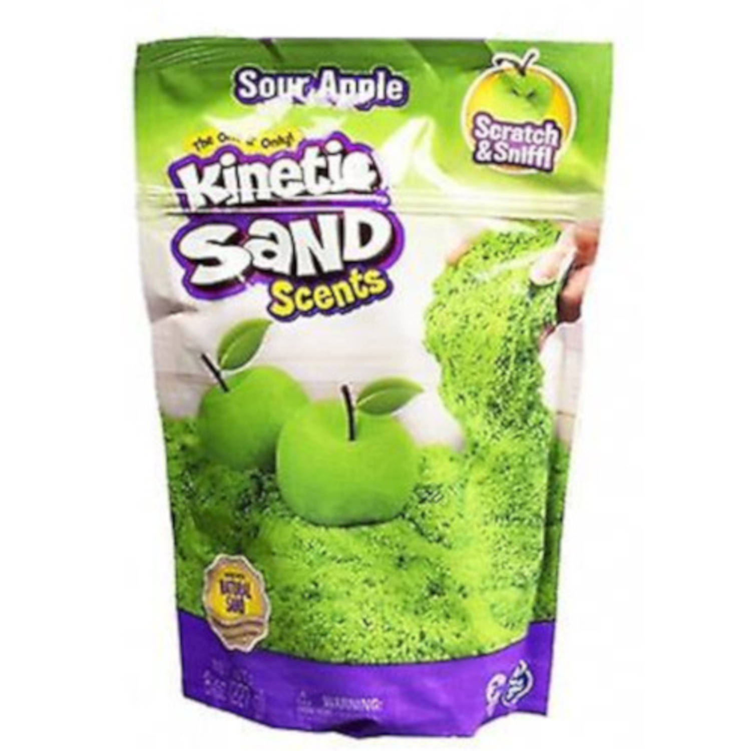 Kinetic Sand speelzand met geur 141 gram wit