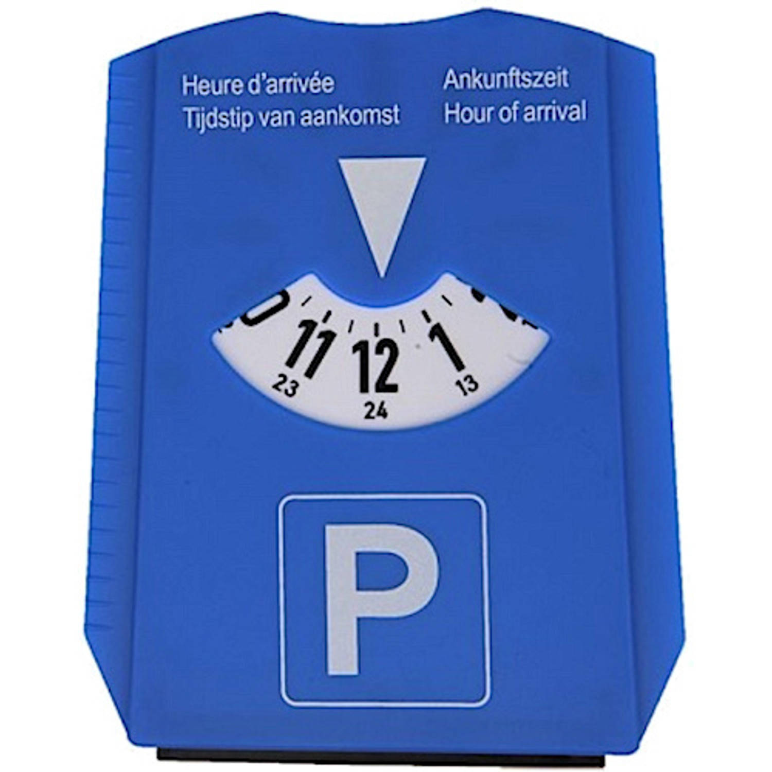 ProPlus parkeerschijf met krabber 3-in-1 15,5 x 12 cm blauw