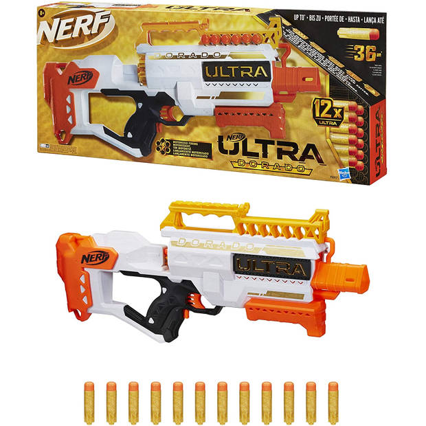 NERF Ultra Dorado Blaster junior 27,2 cm wit/oranje