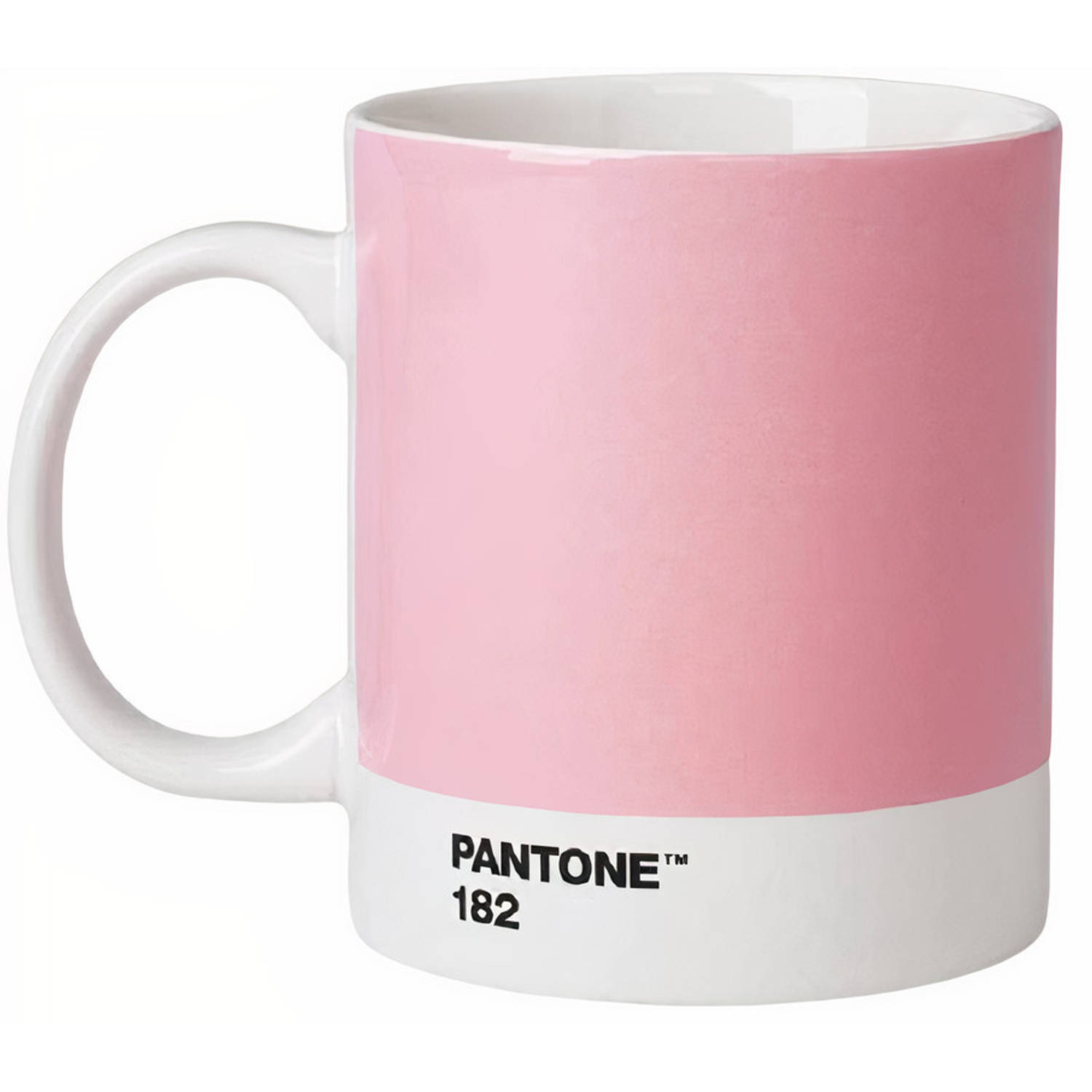 Pantone mok 375 ml porselein roze