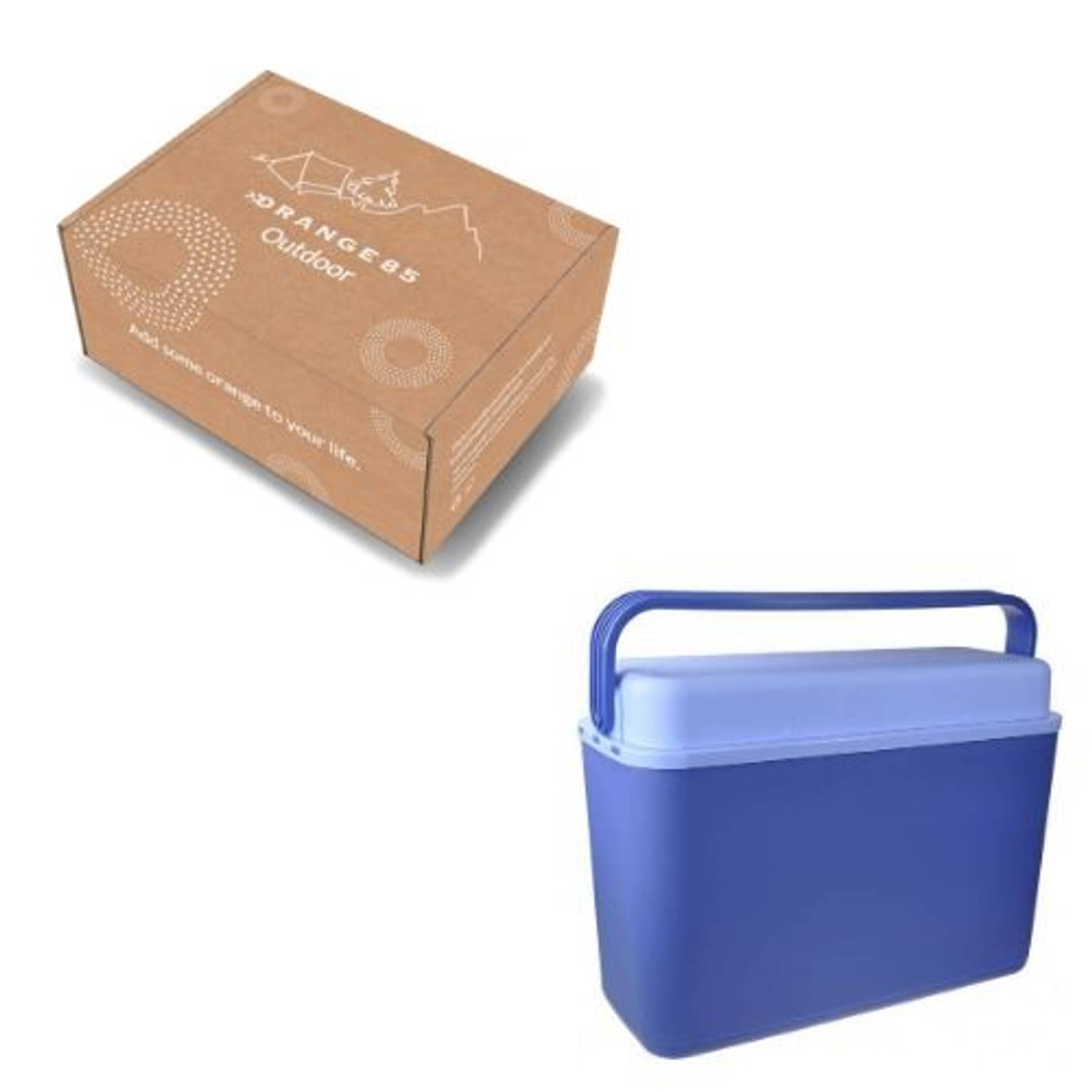 Orange85 Koelbox - - Blauw - liter - 41x17x29 cm - Kunststof | Blokker