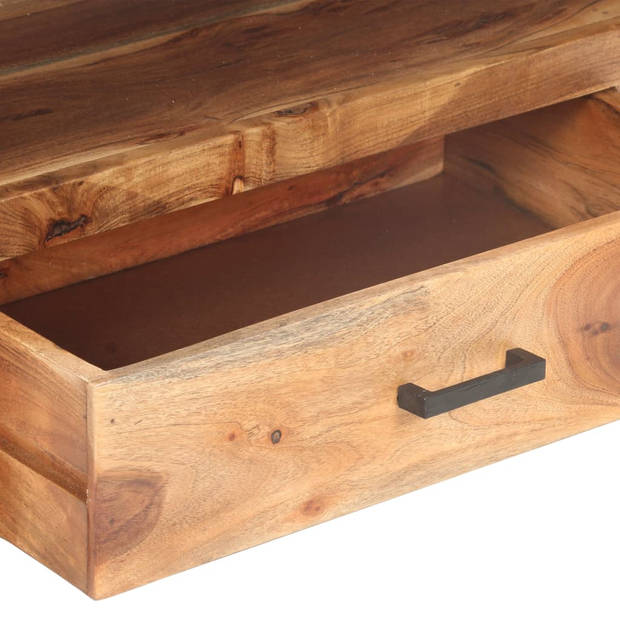 vidaXL Tv-meubel 120x35x45 cm hout met honingkleurige afwerking