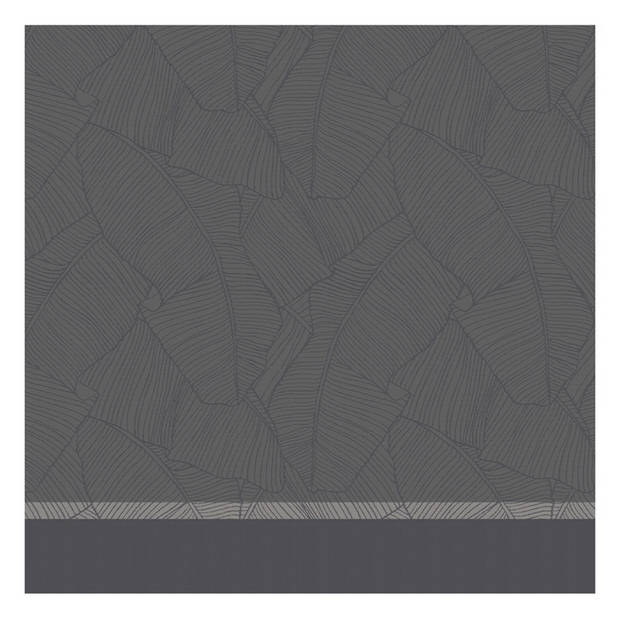 DDDDD Theedoek Barrier 60x65cm - anthracite - set van 6