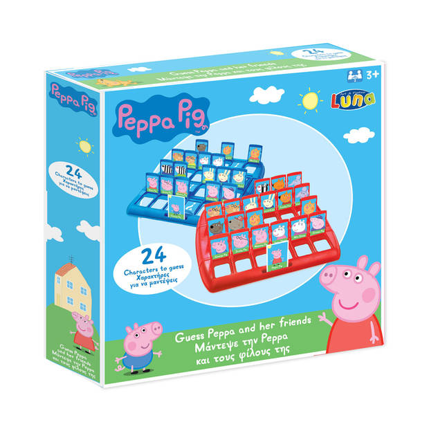 Luna kinderspel Peppa Pig junior rood/blauw