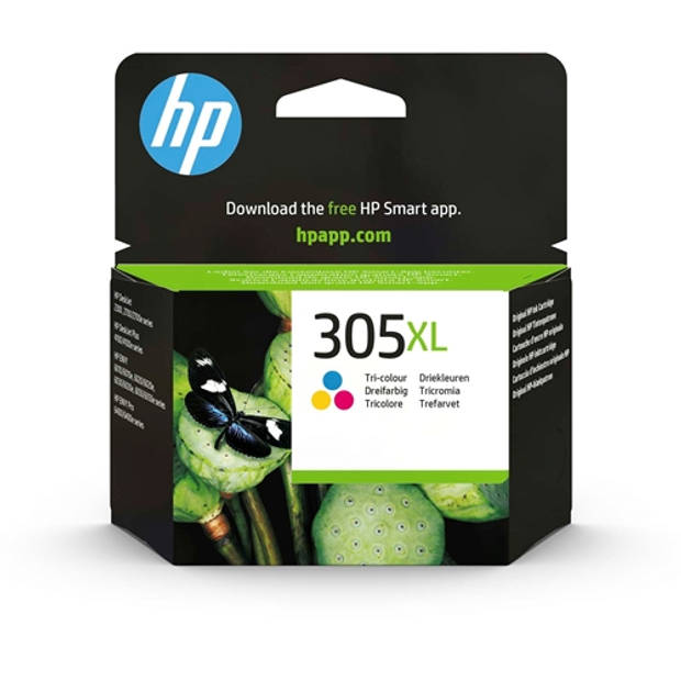 HP cartridge 305 XL - Instant Ink (Cyaan Magenta Geel)