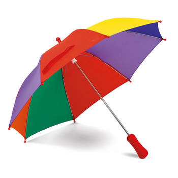 Paraplu gekleurd voor kinderen 68 cm manueel - Paraplu's