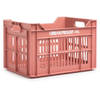 Urban Proof Fietskrat 30 liter Gerecycled Kunststof Warm Pink