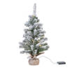 Everlands Kerstboom - met sneeuw en licht - mini - 45 cm - Kunstkerstboom