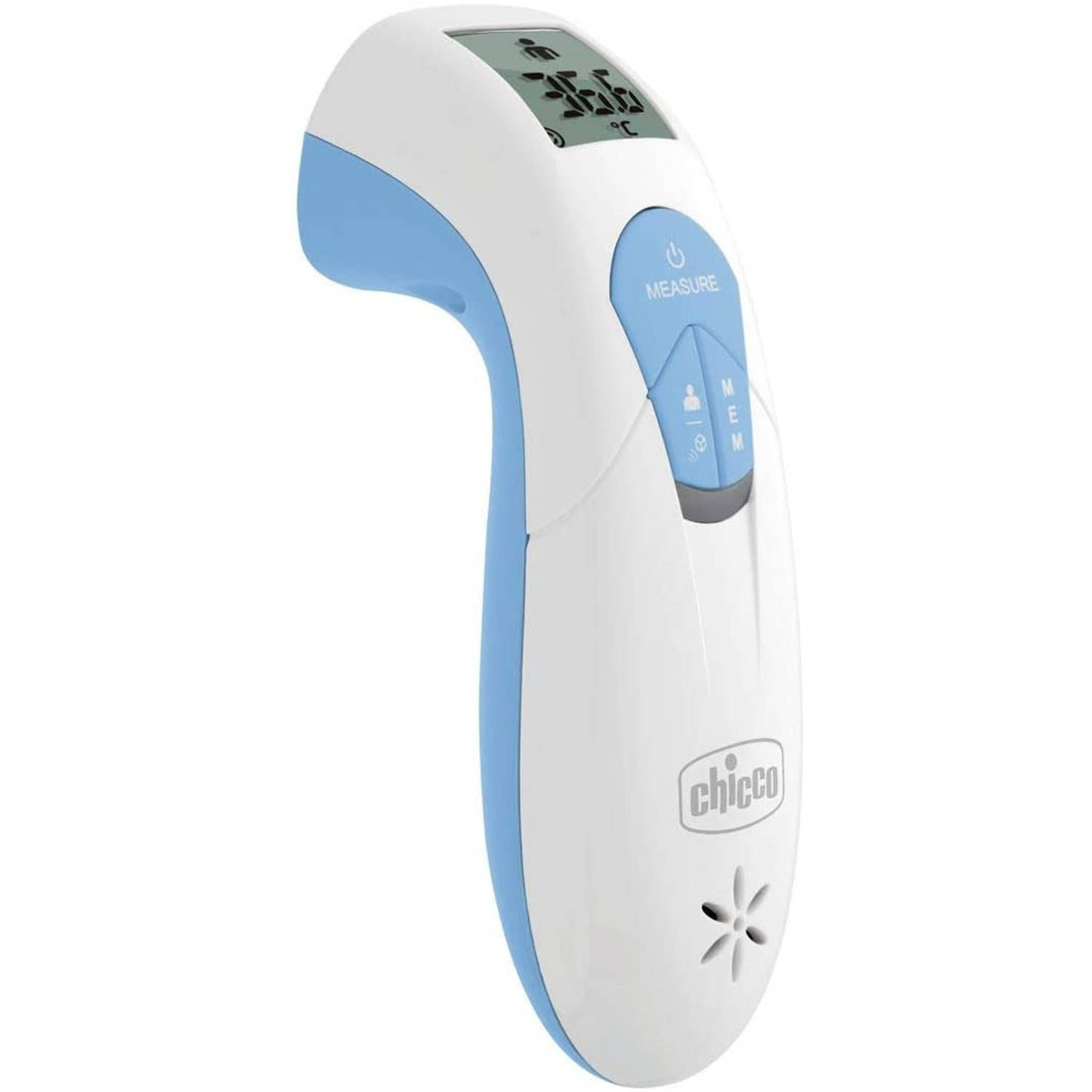Chicco Thermometer Multifunctioneel Siliconen Wit/blauw