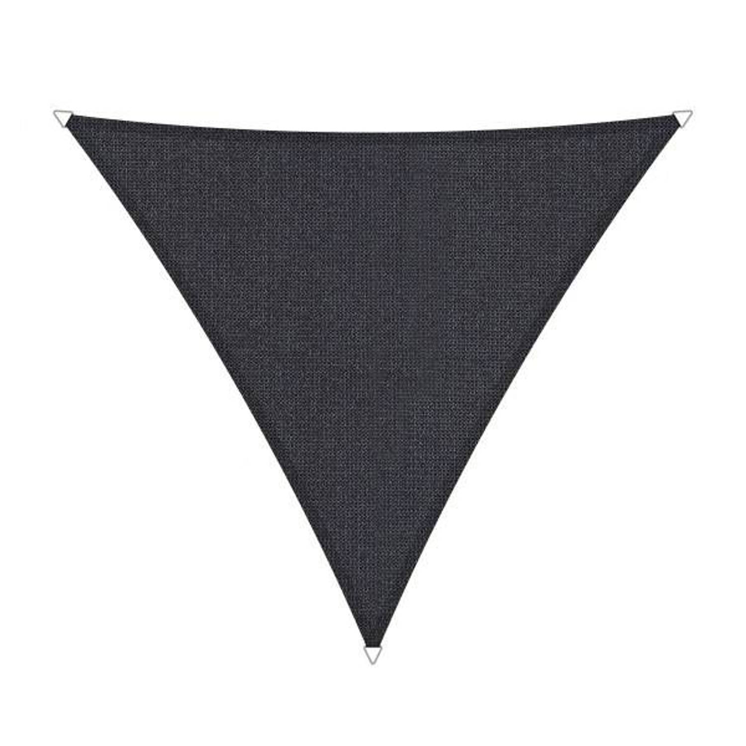 Shadow Comfort driehoek 5x5x5m Carbon Grey met bevestigingsset