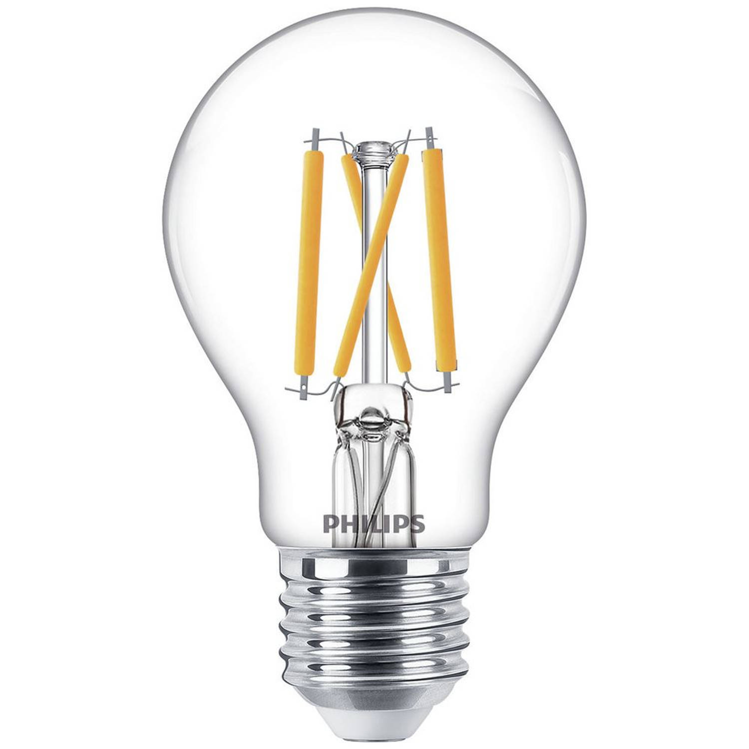 Philips LED Lamp E27 5W Dimbaar