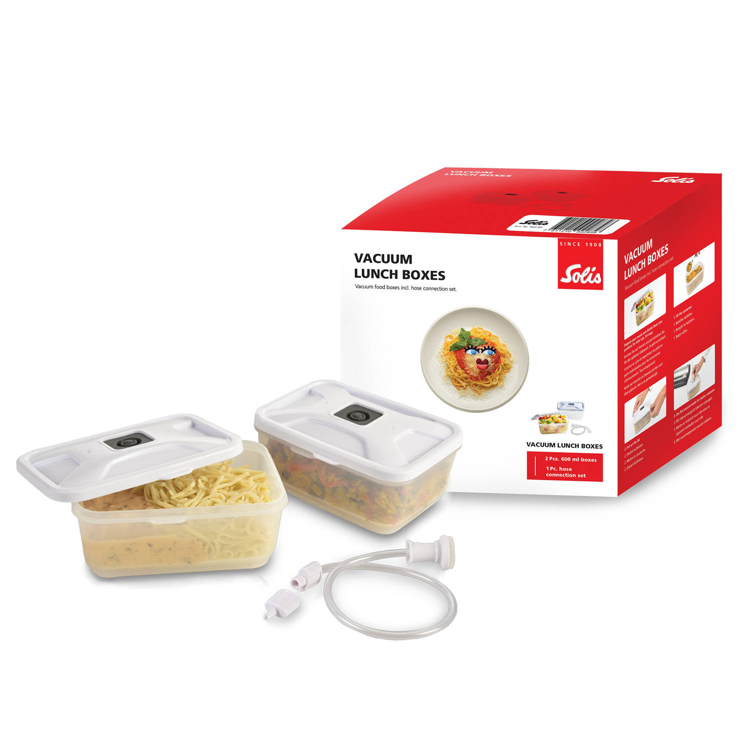 Solis Lunchboxen - Lunch Box - Meal Prep Bakjes - 2 stuks