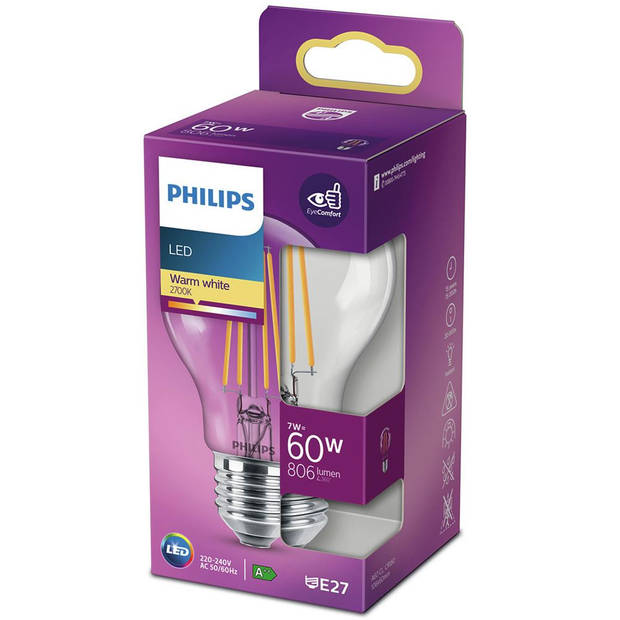 Philips LED Lamp E27 7W Blokker