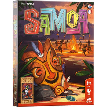 999 Games kaartspel Samoa karton oranje/rood