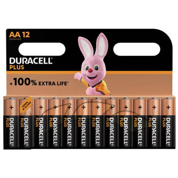 Duracell alkaline plus AA batterij