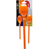 Zak!Designs - Happy Spoon Mini 20 cm Set van 3 Stuks - Melamine - Oranje