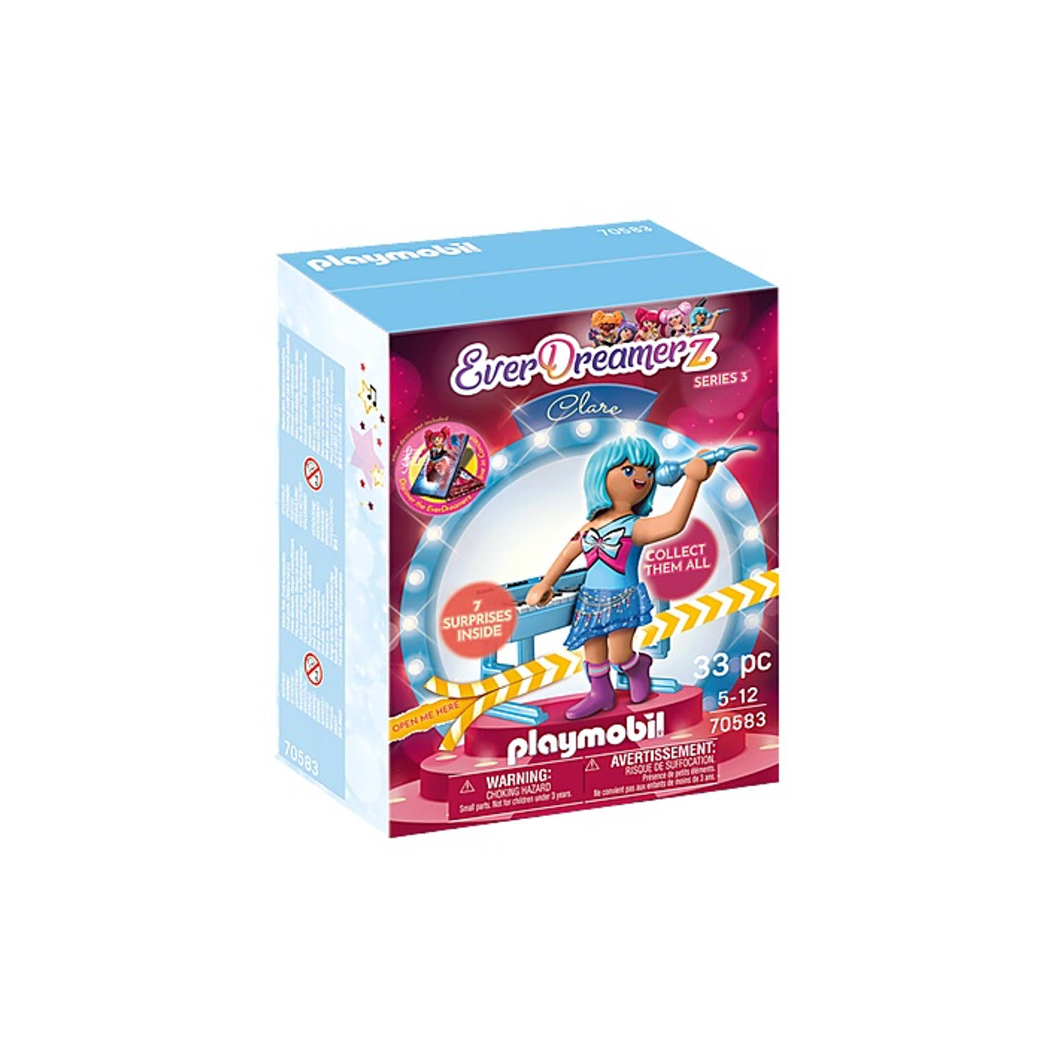 PLAYMOBIL EverDreamerz Clare Music World 33 delig (70583)