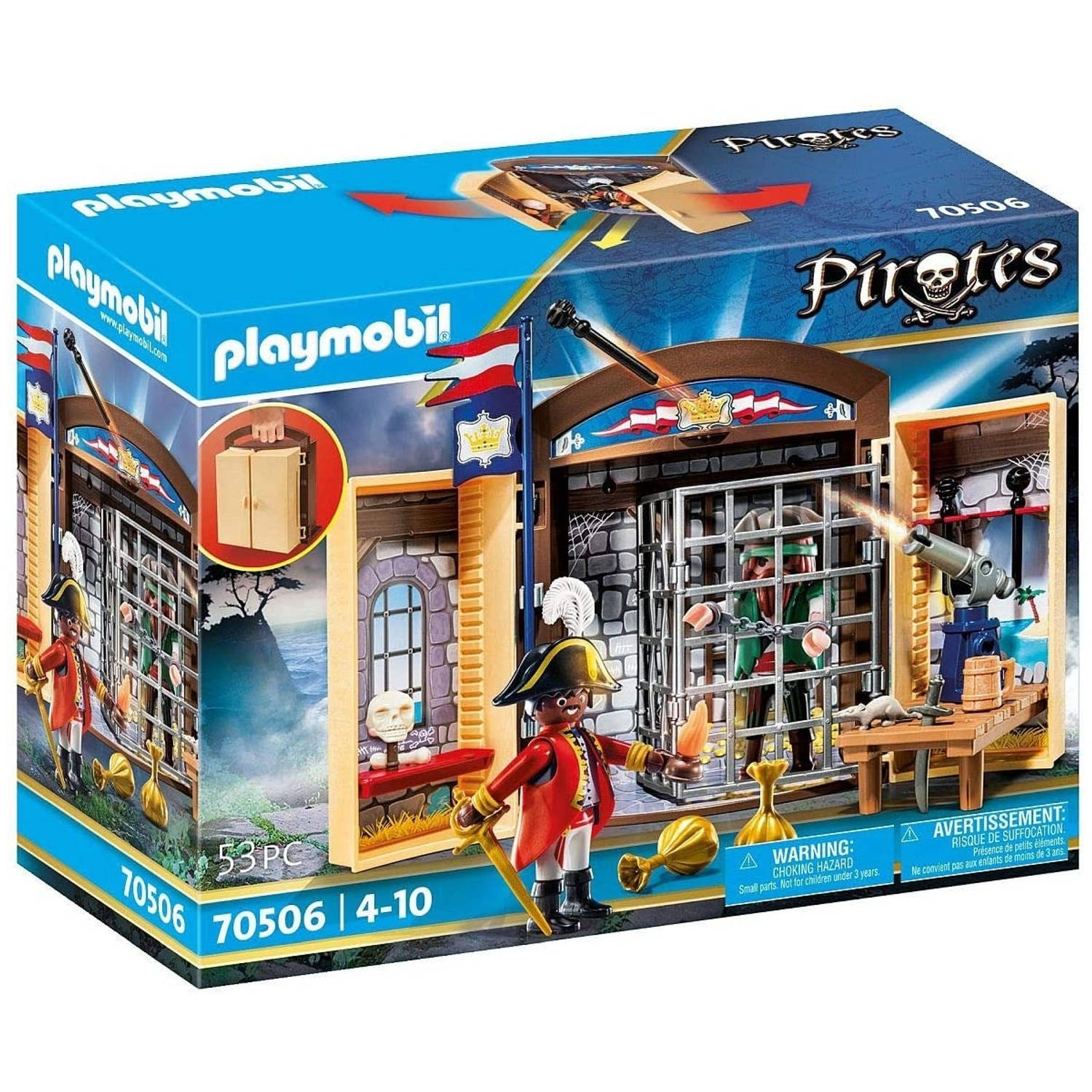 PLAYMOBIL Speelbox 'Piratenavontuur' - 70506