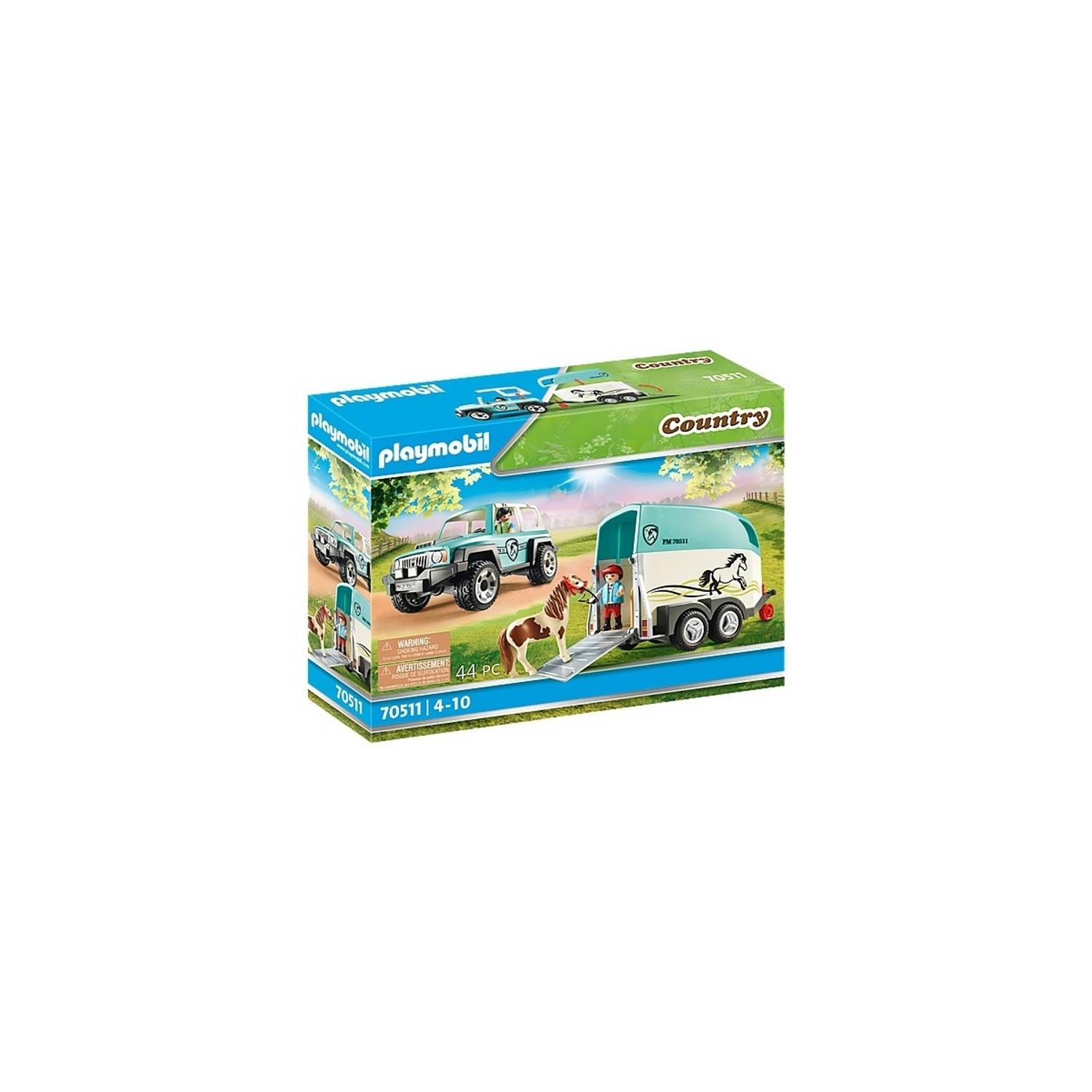 Playmobil Country 70511 auto met aanhanger