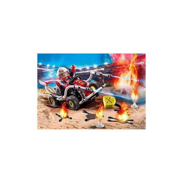 Playmobil Stuntshow Brandweerkart 70554