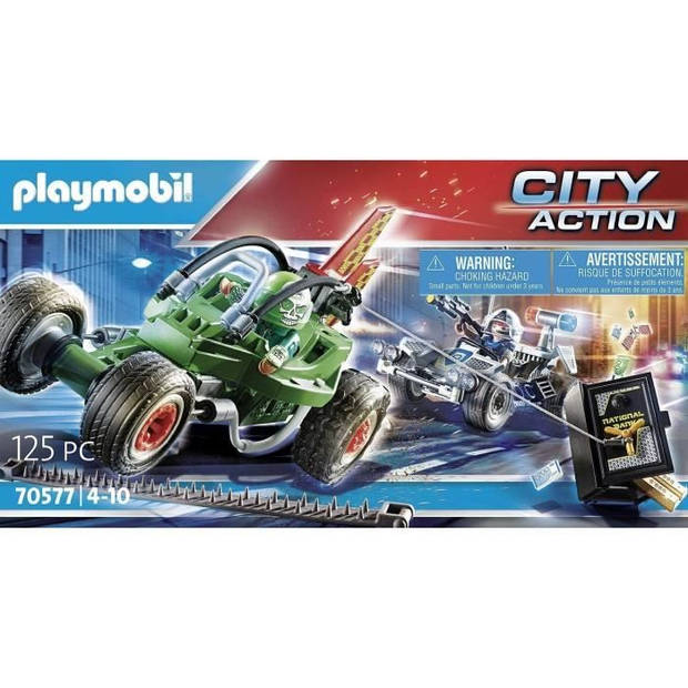 Playmobil Politiekart: achtervolging van de kluisrover 70577