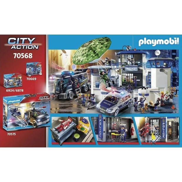 Playmobil Politie: ontsnapping uit de gevangenis 70568