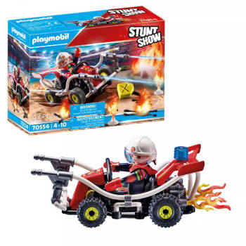 Playmobil Stuntshow brandweerkart 70554