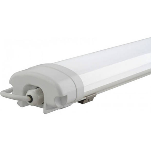 LED Batten - LED Balk - Niha - 18W - Waterdicht IP65 - Helder/Koud Wit 6400K - Kunststof - 60cm