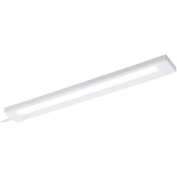 LED Keukenkast Verlichting - Trion Alyna - 7W - Koppelbaar - Warm Wit 3000K - Rechthoek - Mat Wit