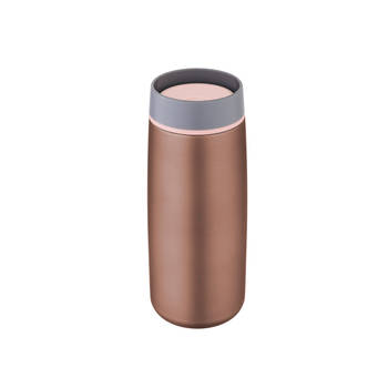 Blokker isoleerbeker - Metallic roze - 400 ml